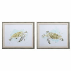 Top 10 🎁 Uttermost Sea Turtle Study Watercolor Prints (Set Of 2) 🔥