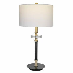 Hot Sale 😀 Uttermost Maud Aged Black Table Lamp - 31.5"H ✨