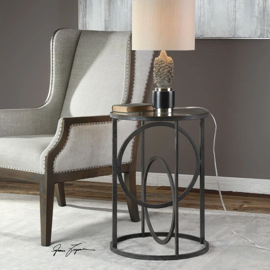 Wholesale โค๏ธ Uttermost Lucien Iron Accent Table โ - Image 4