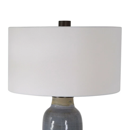 Cheapest โ๏ธ Uttermost Vicente Distressed Slate Blue Table Lamp ๐ฅ - Image 3