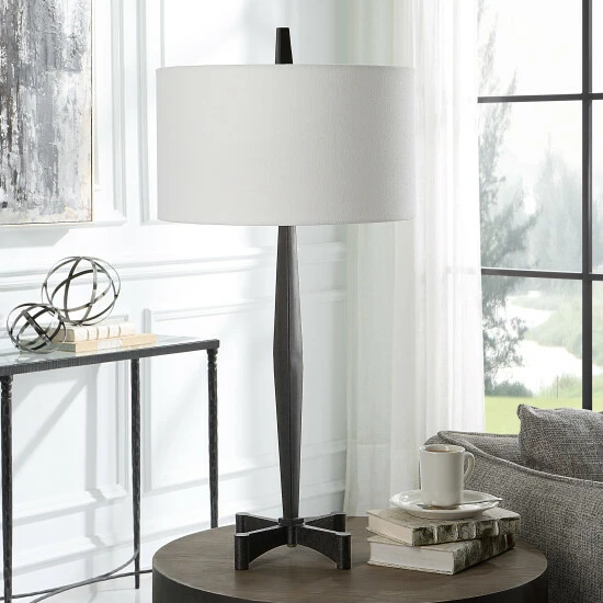 Wholesale βοΈ Uttermost Counteract Rust Metal Table Lamp - 17 W X 34.75 H X 17 D (inches) π - Image 3