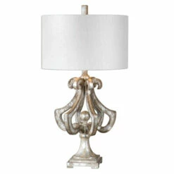 Wholesale 💯 Uttermost Vinadio Distressed Silver Table Lamp 🎁