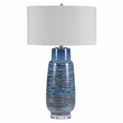Deals 👍 Uttermost Magellan Blue Table Lamp 🤩