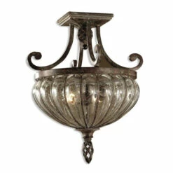 Wholesale 😍 Uttermost Galeana 2-light Semi-flush Mount 👍