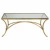 Discount 😀 Uttermost Alayna Gold Coffee Table 🔔