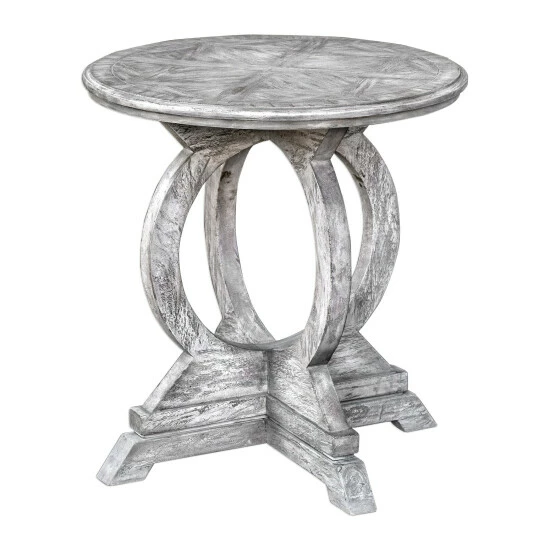 Wholesale 🎉 Uttermost Maiva White Accent Table ⌛ - Image 2