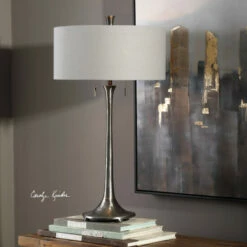 Promo 🔔 Uttermost Aliso Natural Cast Iron Table Lamp 🎉