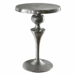 Outlet 🛒 Uttermost Noland Aluminum Accent Table 🔥