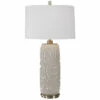 New 🔥 Uttermost Zade Warm Grey Table Lamp 🔥
