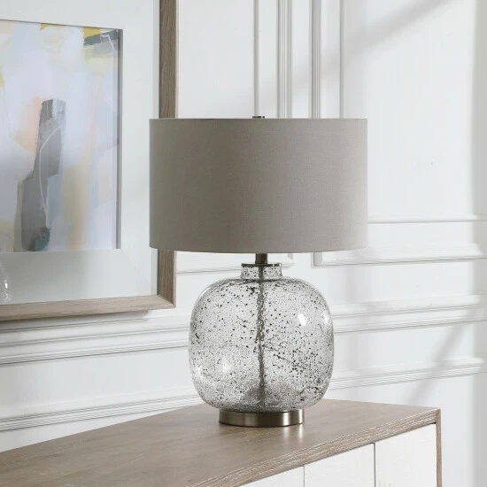 Deals 🥰 Uttermost Storm Glass Table Lamp 👏 - Image 7