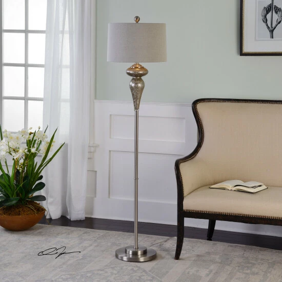 Coupon โจ Uttermost Vercana Floor Lamps (Set Of 2) ๐งจ - Image 2