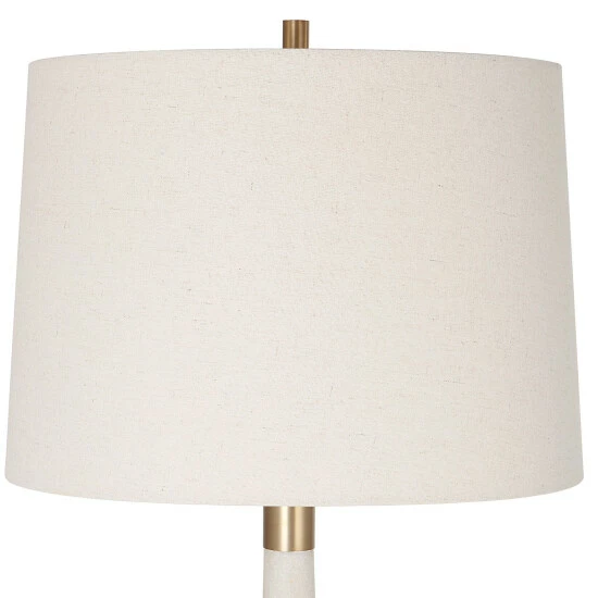 Hot Sale ๐ฅฐ Uttermost Marille Ivory Stone Table Lamp - 16"x35.5"x16" ๐ - Image 3