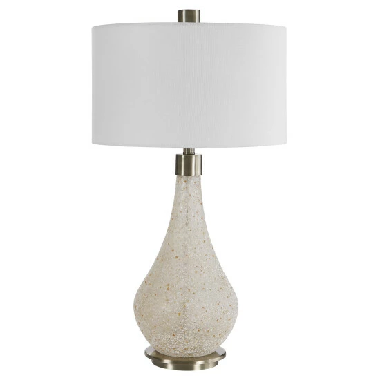 Cheap 🎉 Uttermost Chaya Textured Cream Table Lamp 😀 - Image 2