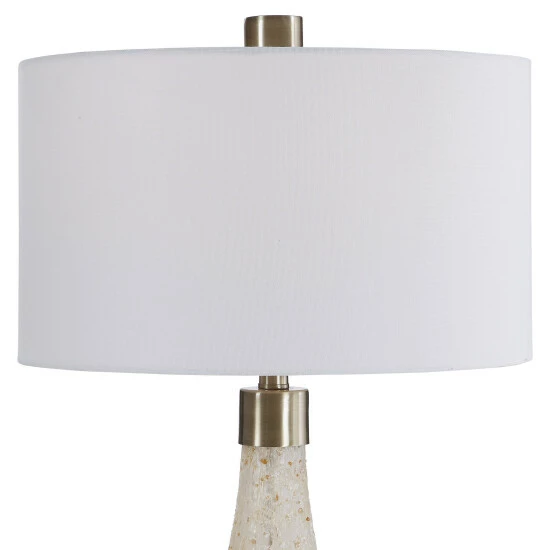 Cheap 🎉 Uttermost Chaya Textured Cream Table Lamp 😀 - Image 3