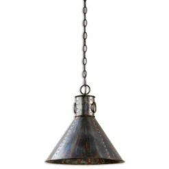 Hot Sale 👏 Uttermost Levone 1-light Oxidized Bronze Pendant 🔔