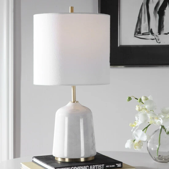 Wholesale ๐ Uttermost Eloise White Marble Table Lamp ๐งจ - Image 5