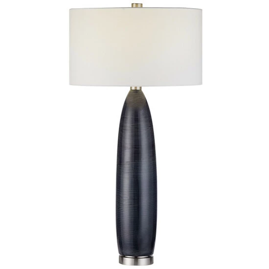 Brand new ๐ฅ Uttermost Cullen Blue Grey Table Lamp - 35"H โญ