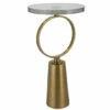 Outlet 🔔 Uttermost Ringlet Brass Accent Table 🔥