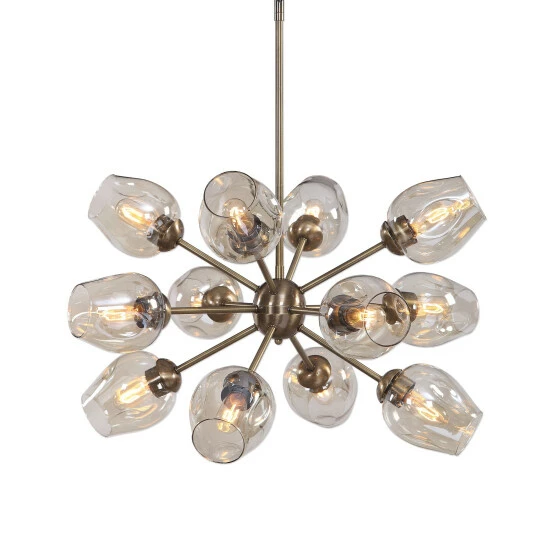 Promo ๐ Uttermost Chet 12-light Sputnik Chandelier ๐ฅ