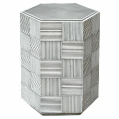 Best Sale ⌛ Uttermost Silo Hexagonal Accent Table 💯