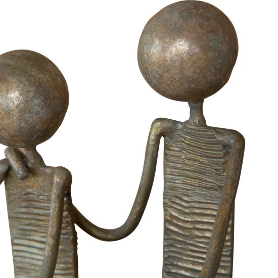 Top 10 π Uttermost Friendship Rustic Gold Sculpture π - Image 5