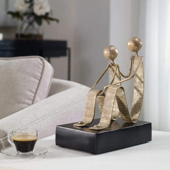 Top 10 π Uttermost Friendship Rustic Gold Sculpture π - Image 6