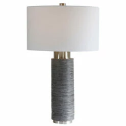 Best reviews of ๐ Uttermost Strathmore Stone Grey Table Lamp ๐ฅ