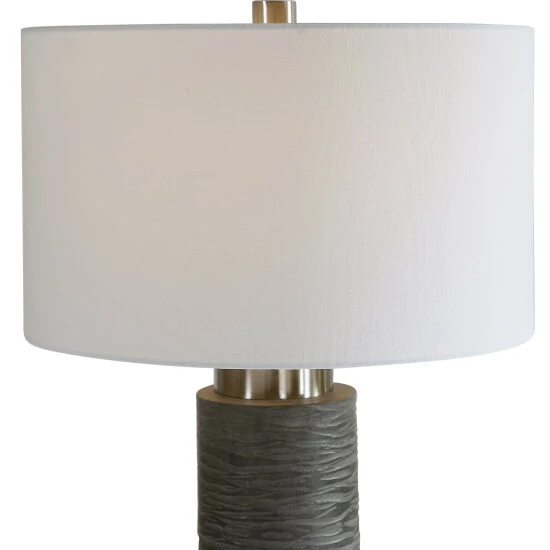 Best reviews of 🛒 Uttermost Strathmore Stone Grey Table Lamp 🔥 - Image 3