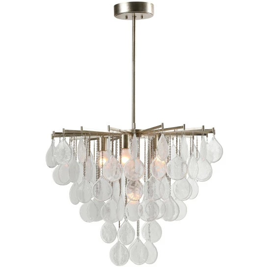 Hot Sale 🔔 Uttermost Goccia 6-Light Tear Drop Glass Pendant 🔔