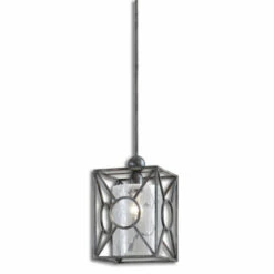 Best Sale 😍 Uttermost Arbela 1-light Rust Black Mini Pendant ✨