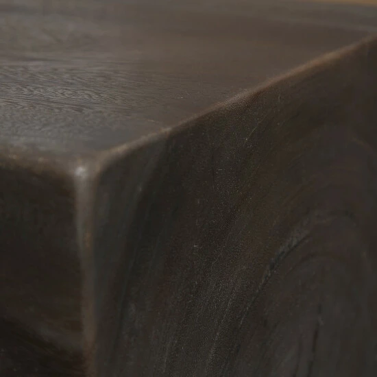 Deals โจ Uttermost Armin Satin Grey Solid Wood Accent Stool โ - Image 3