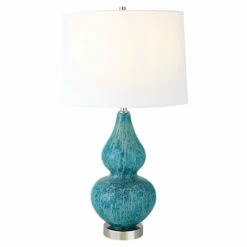 Promo 😀 Uttermost Avalon Blue Table Lamp 🌟