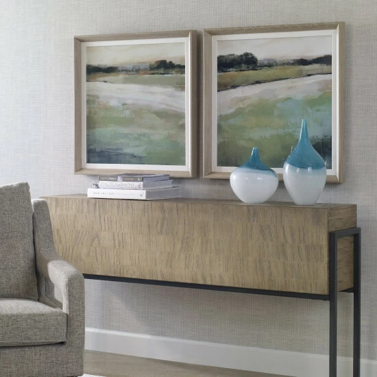 Budget ๐งจ Uttermost Vivid Vista Framed Prints, Set/2 - 28"x28"x2" ๐งจ - Image 3