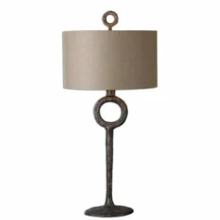 Flash Sale ❤️ Uttermost Ferro Antiqued Cast Iron Table Lamp ✨