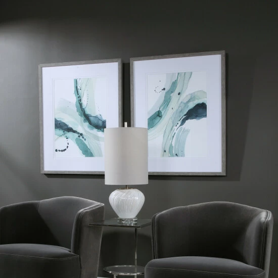 Coupon ❤️ Uttermost Depth Abstract Watercolor Prints (Set Of 2) ❤️ - Image 7