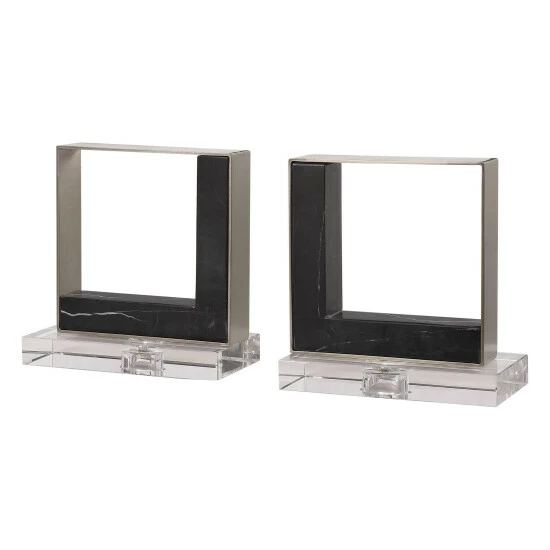 Wholesale ๐งจ Uttermost Tilman Modern Marble Bookends (Set Of 2) ๐
