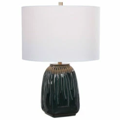 Cheapest 😀 Uttermost Marimo Deep Teal Table Lamp 😍