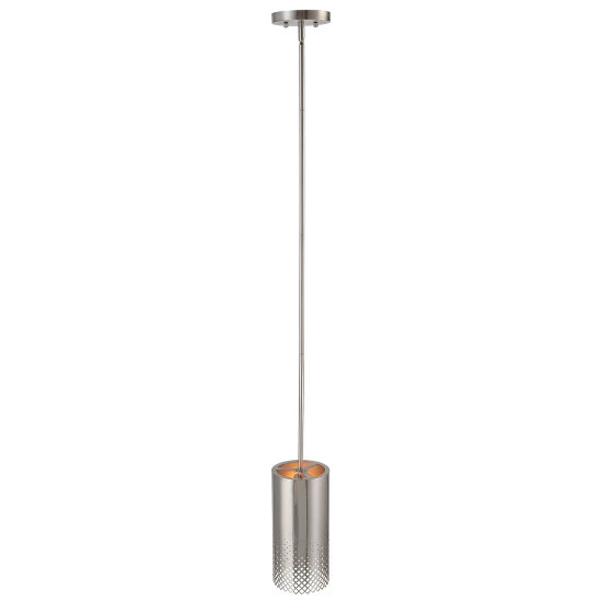 Buy โค๏ธ Uttermost Manheim 1 Light Nickel Cylinder Pendant - 6" Dia X 12" ๐ - Image 5