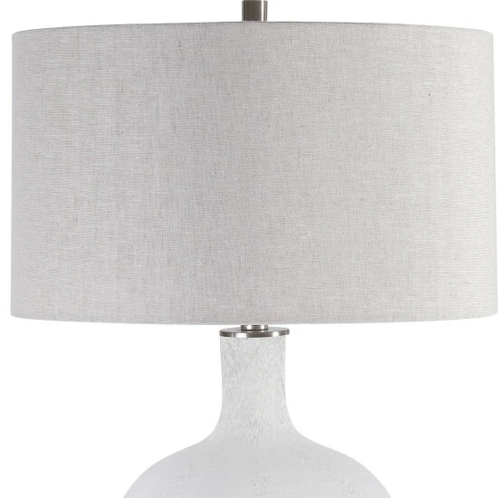 Best Pirce ✨ Uttermost Whiteout Mottled Glass Table Lamp ❤️ - Image 3