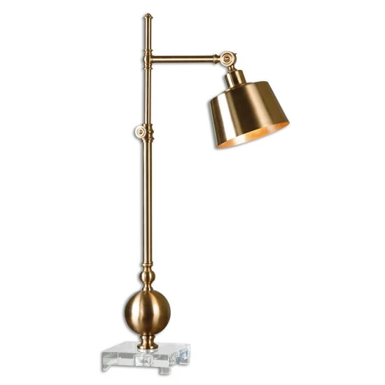 Best Pirce 👍 Uttermost Laton Brushed Brass Task Lamp ✨