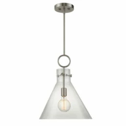 Budget 🎁 Uttermost Imbuto 1-Light Glass Funnel Pendant - 14.13 X 14.75 X 14.75 🌟