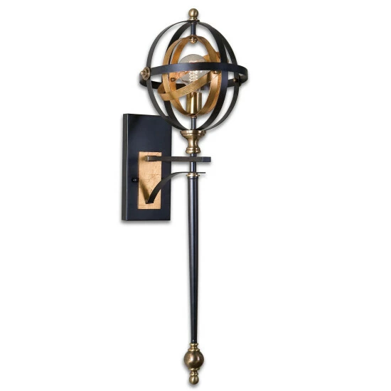 Hot Sale ✔️ Uttermost Rondure 1-light Oil Rubbed Bronze Sconce 💯