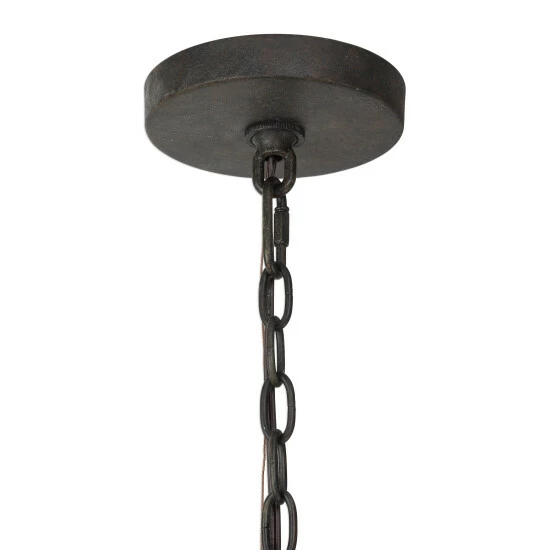 Brand new ๐งจ Uttermost Atwood Weathered Bronze 8-light Pendant ๐คฉ - Image 3