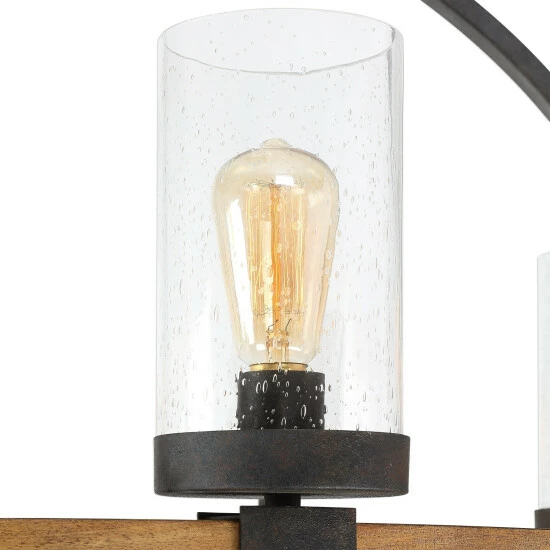 Brand new ๐งจ Uttermost Atwood Weathered Bronze 8-light Pendant ๐คฉ - Image 5