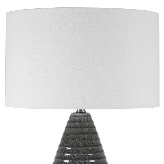Discount 🔥 Uttermost Carden Smoke Grey Table Lamp ✔️ - Image 2