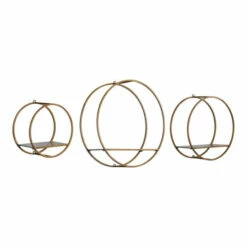 Best Sale ❤️ Uttermost Ellison Antique Bronze Wall Shelves (Set Of 3) 🔥