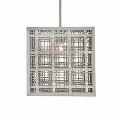 Deals 🎉 Uttermost Pendleton 1 Light Nickel Pendant - 10.25"x 11"x 10.25" 😉