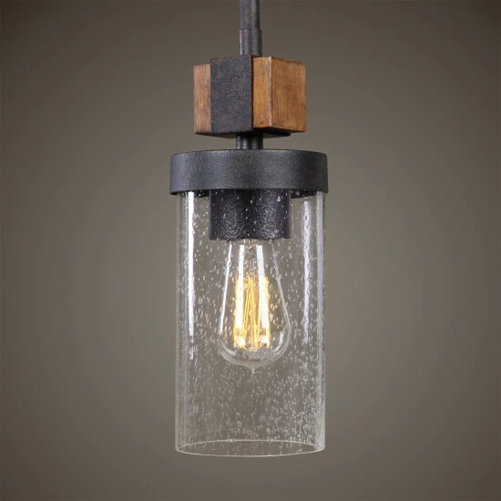 Buy ๐ Uttermost Atwood 1-Light Industrial Mini Pendant ๐ฏ - Image 5