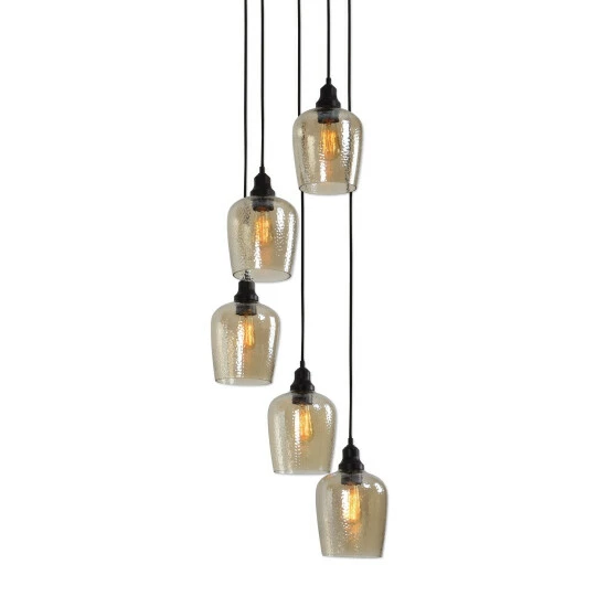 Coupon ๐ Uttermost Aarush Oil Rubbed Bronze 5-light Pendant ๐งจ - Image 2