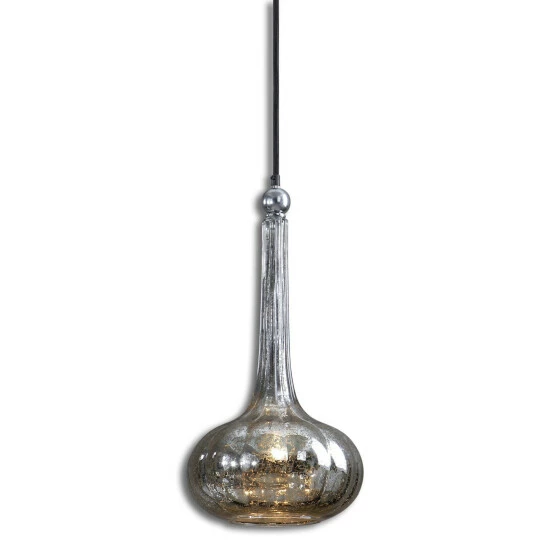 Discount ๐ Uttermost Oristano 1-light Fluted Gourd Mini Pendant ๐